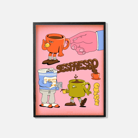 Affiche 'Caffeinated'