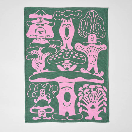 Mushrooms Dish Towel