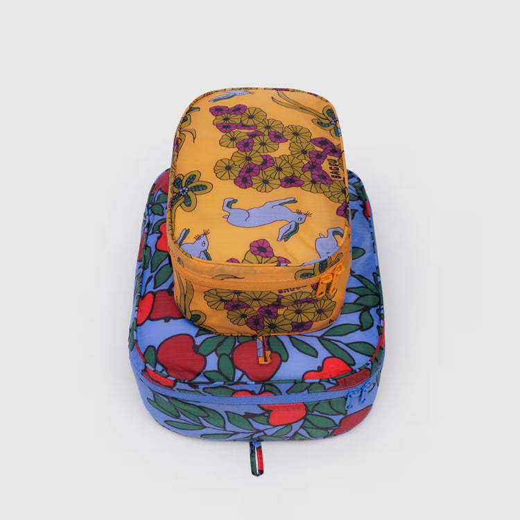 Ensemble de 2 cubes de rangement Night Orchard