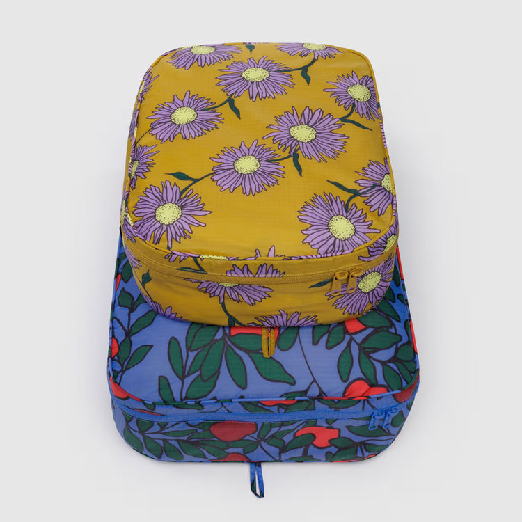 Ensemble de 2 grands cubes de rangement Night Orchard