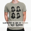 Unisex Art T-shirt Club by Marie Bergeron