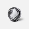 White and black marbled handle (or hook)