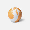 White and orange marbled handle (or hook)