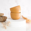 White stoneware tumbler