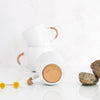 Tasse en grès Blanc