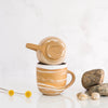 Tasse en grès Marbré