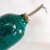 Emerald stoneware cruet