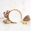 White stoneware spoon rest