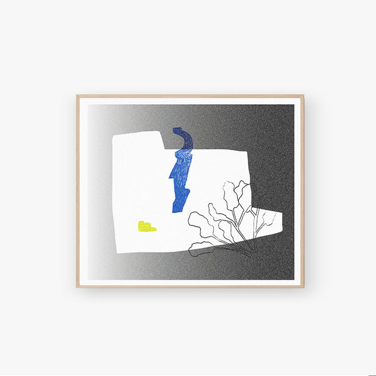 Risograph poster 'Still Life'