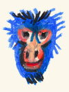 'Blue Monkey' Poster