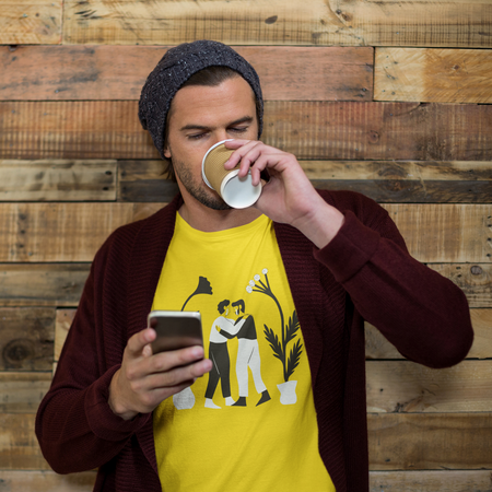 Unisex Art T-shirt Club by Julien Posture