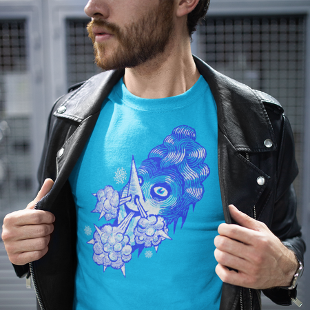 Unisex Art T-shirt Club by Simon Bossé