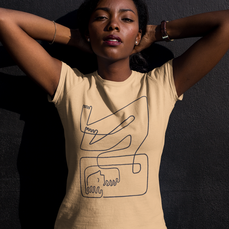 Unisex Art T-shirt Club by Mireille St-Pierre