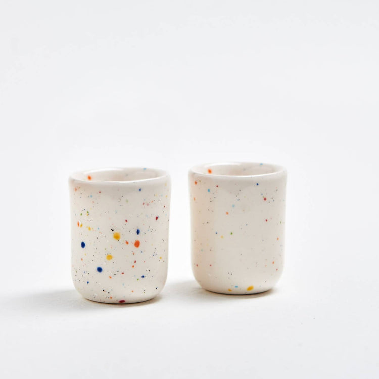 Party ceramic espresso cup