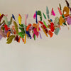 Wool shavings garland