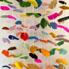 Wool shavings garland