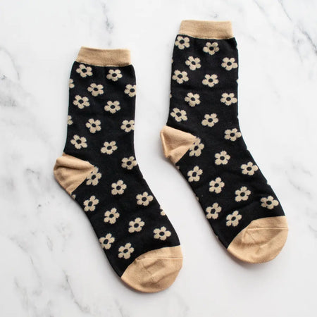 Retro Floral Socks