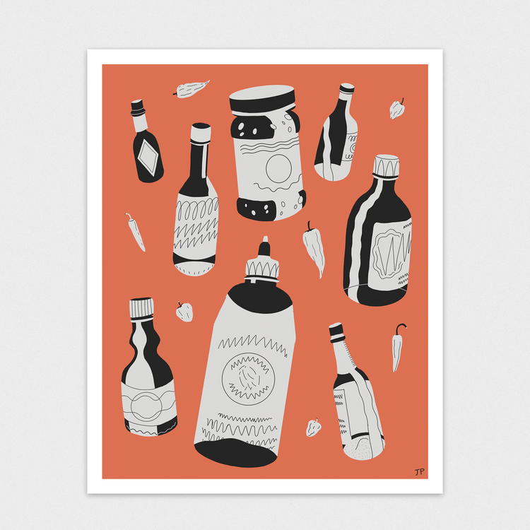 'Hot sauce' poster