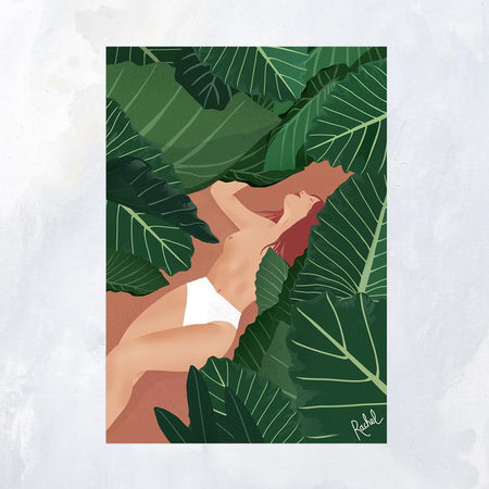 Poster 'Tropical Tanning'