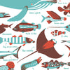 Screenprinted poster 'In troubled waters'