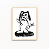 Poster 'Dog oué'