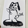 Poster 'Dog oué'