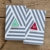 'Triangle face' pin