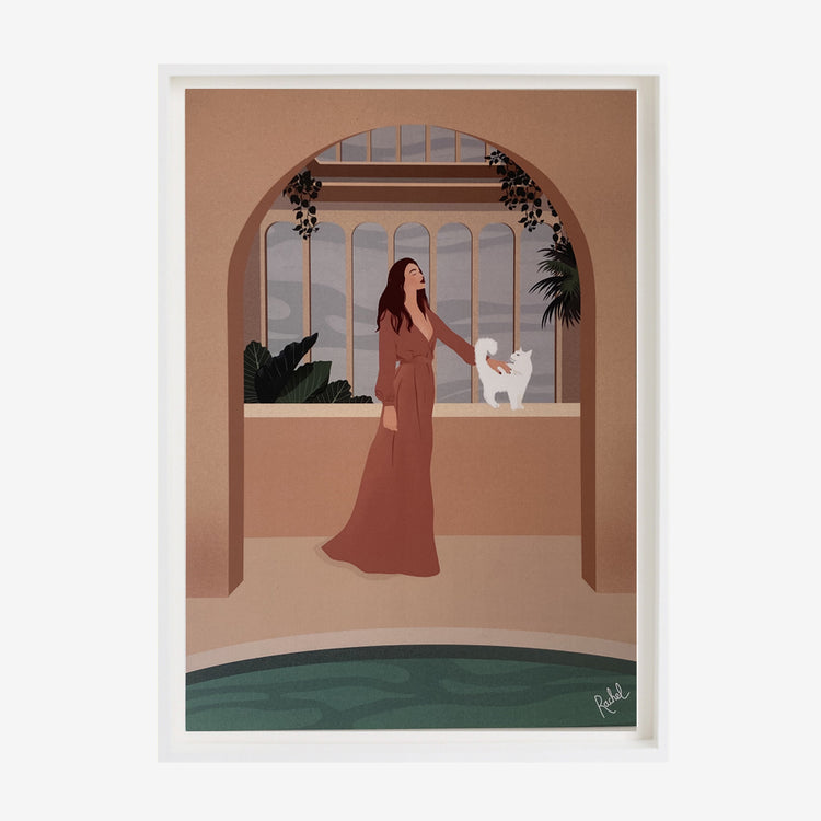 Poster 'Roman Bath'
