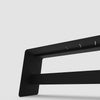 Bent bench black