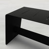 Bent bench black