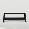 Bent bench black