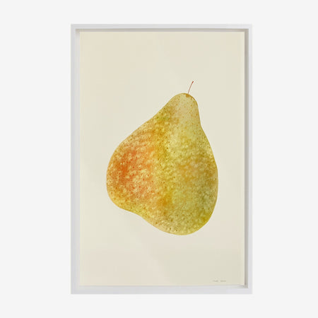 Risography poster 'Pear'