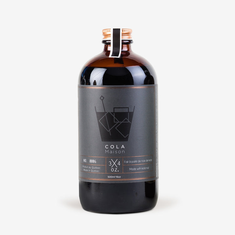 Homemade 'Cola' cocktail syrup