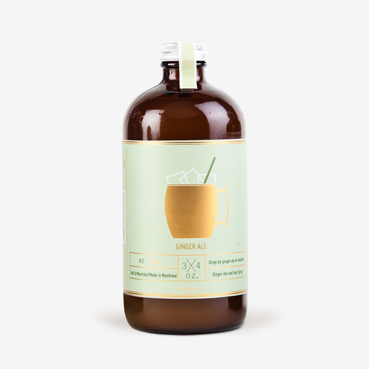 Homemade 'Ginger Ale' cocktail syrup