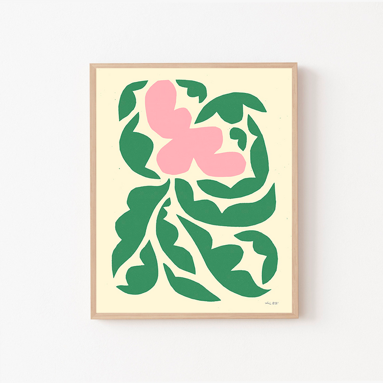 Affiche 'Pivoine'