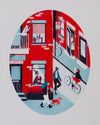 Risography poster 'Plateau'