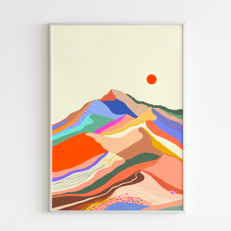 'Yellow sand' poster