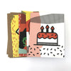 Box of 5 varied 'Celebration' cards
