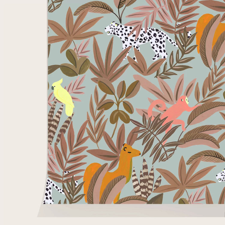 Animalia Almond Wallpaper