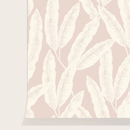 Papier peint Plumes Poudre