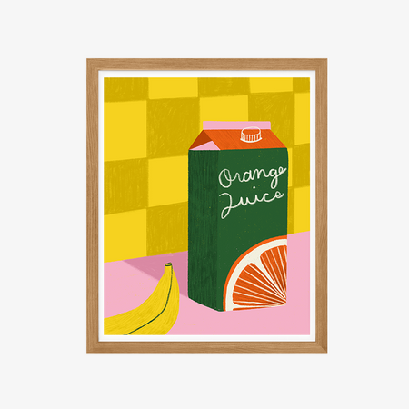 Affiche 'Jus d'orange'