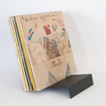 Black LP Book or Record Holder