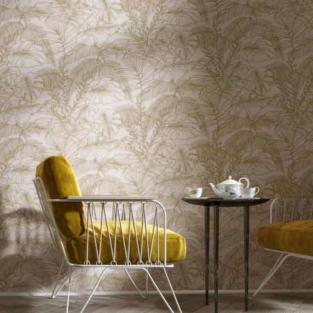 Papier peint Abondance Olive
