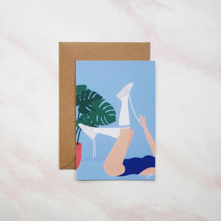 Postcard 'Belles Gambettes'