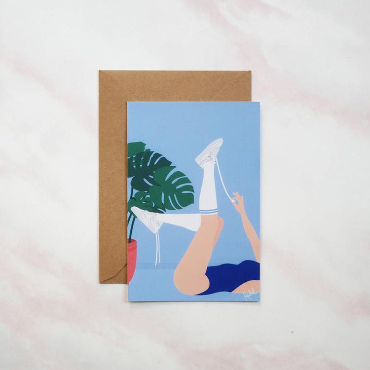 Postcard 'Belles Gambettes'