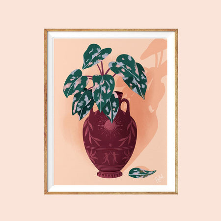 Poster 'Tropical plant'