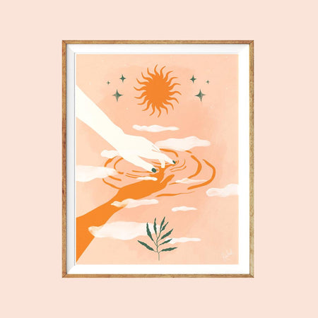 'Sun water' poster