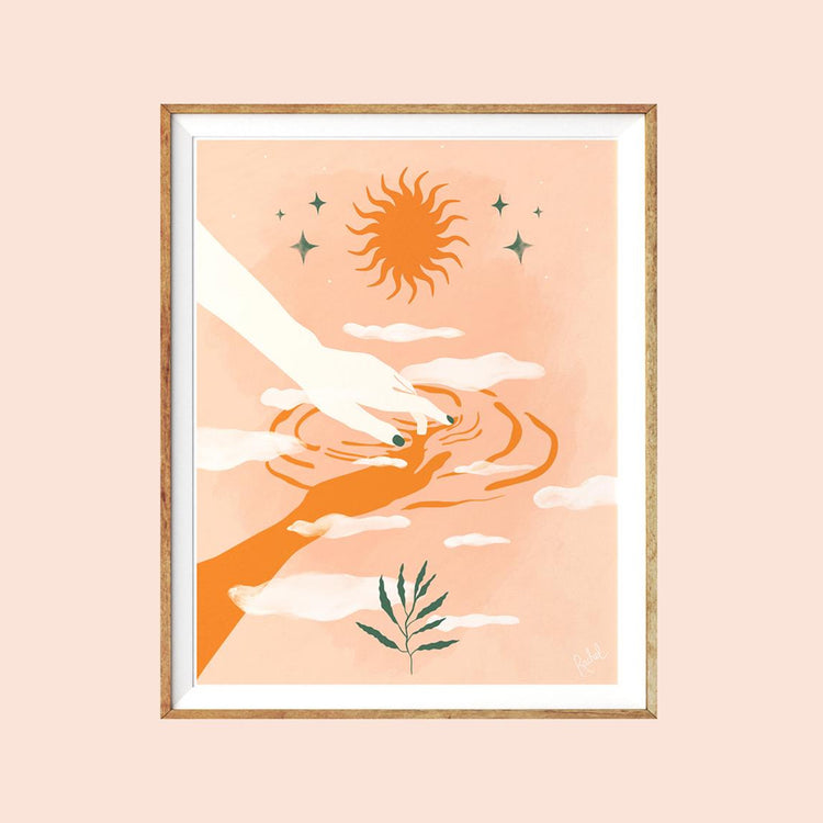 'Sun water' poster