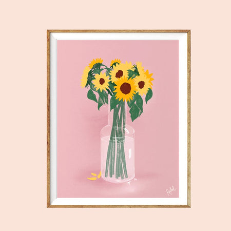 'Sunflowers' poster