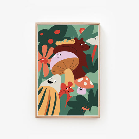 Poster 'In the forest'